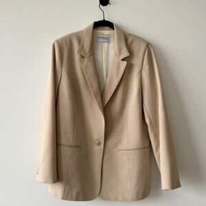Vintage Levi’s Beige Women's Blazer -‎ Large